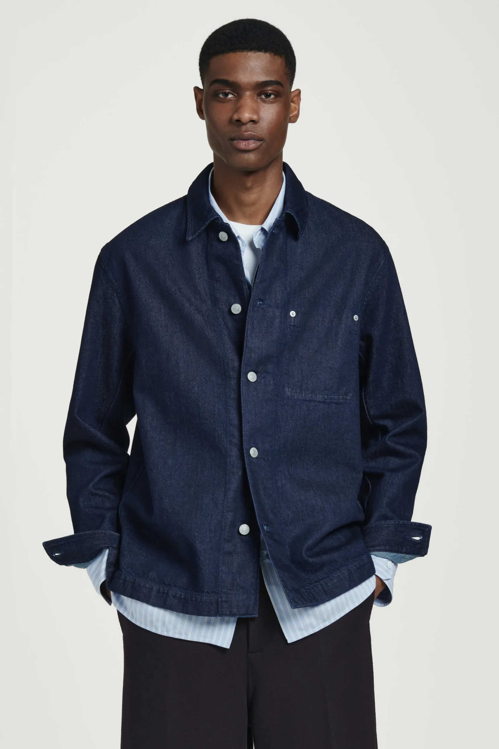 COS Jackor & Kappor | Skjortor*OVERSHIRT I DENIM MED LEDIG PASSFORM