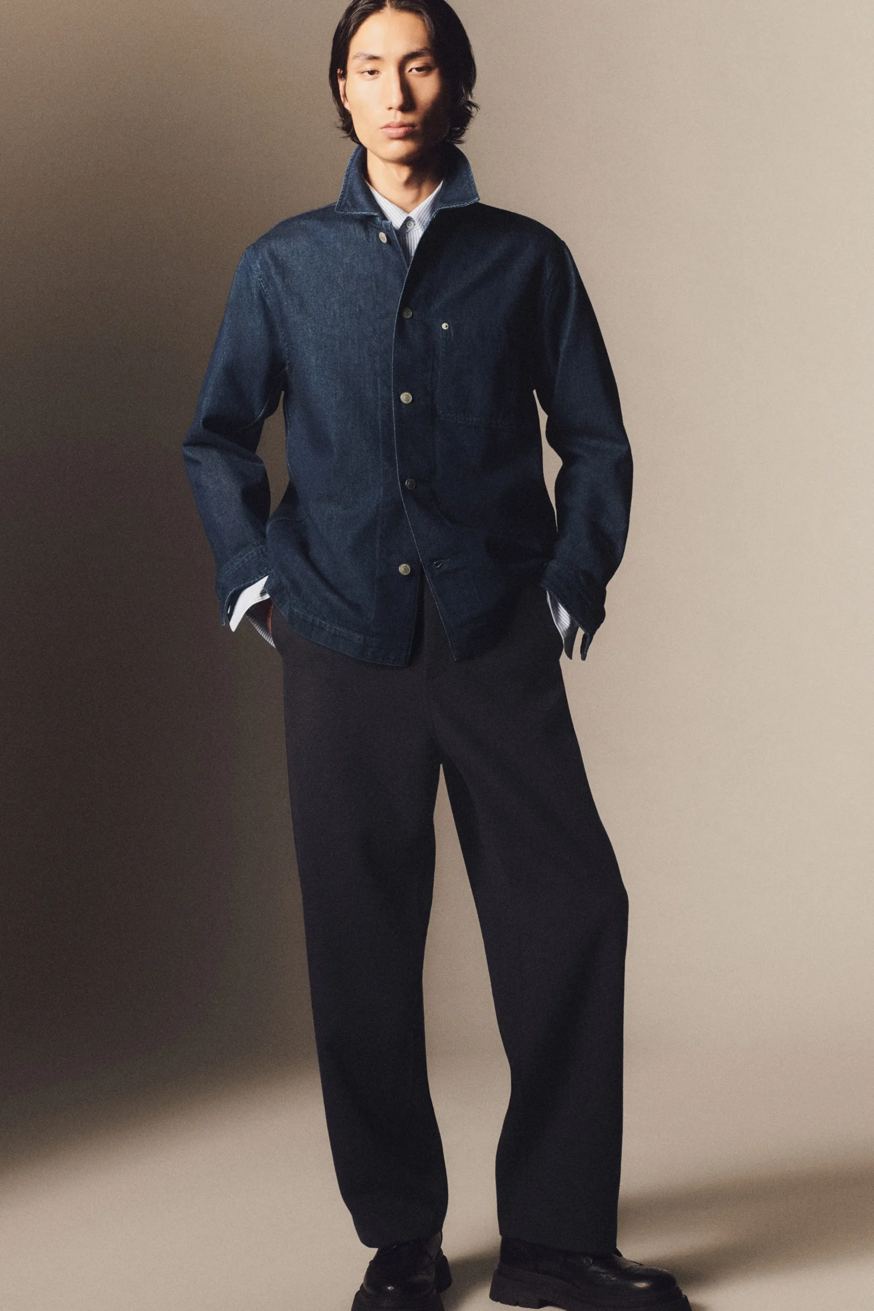 COS Jackor & Kappor | Skjortor*OVERSHIRT I DENIM MED LEDIG PASSFORM