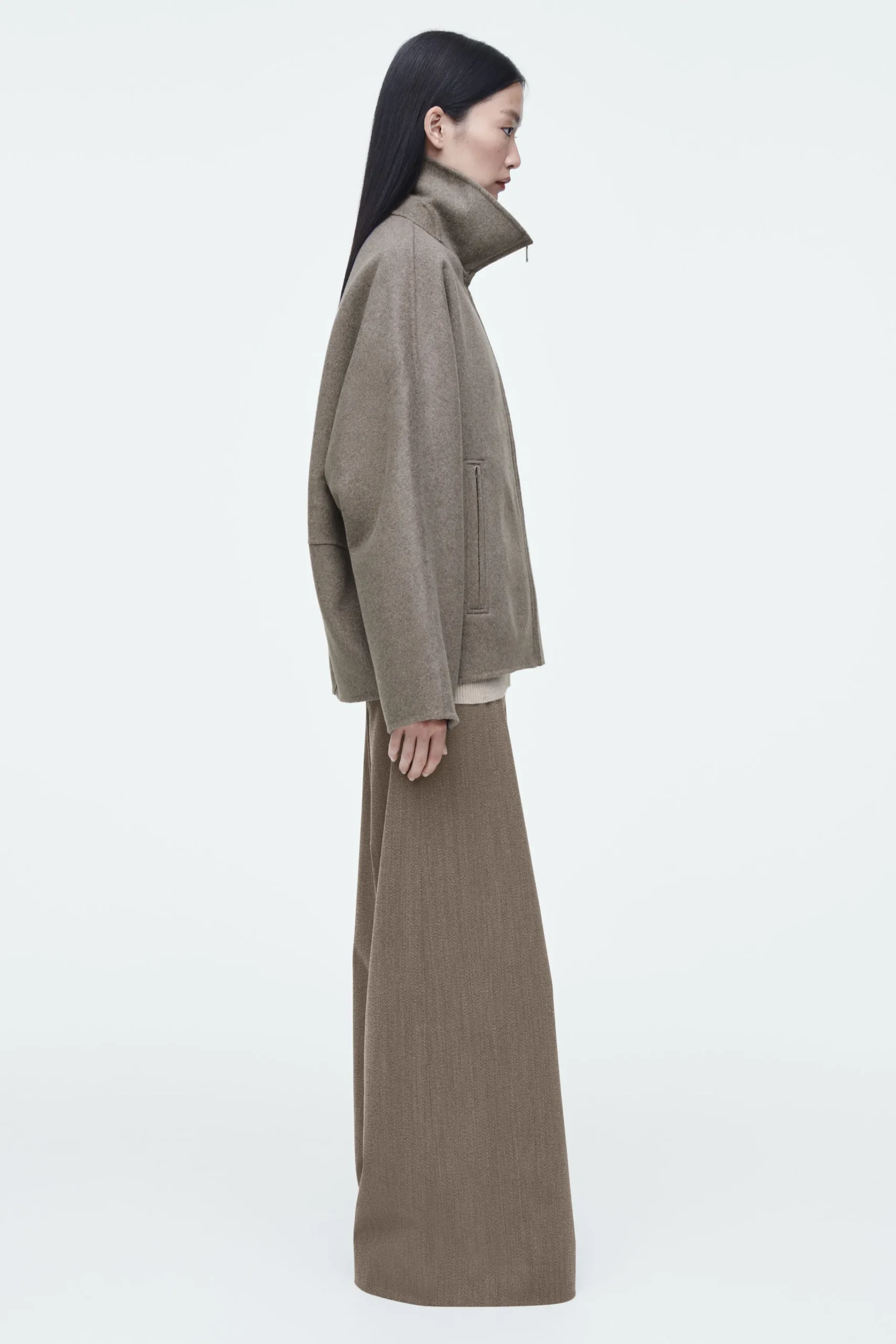 COS Jackor & Kappor*OVERSIZE DUBBELSIDIG ULLJACKA