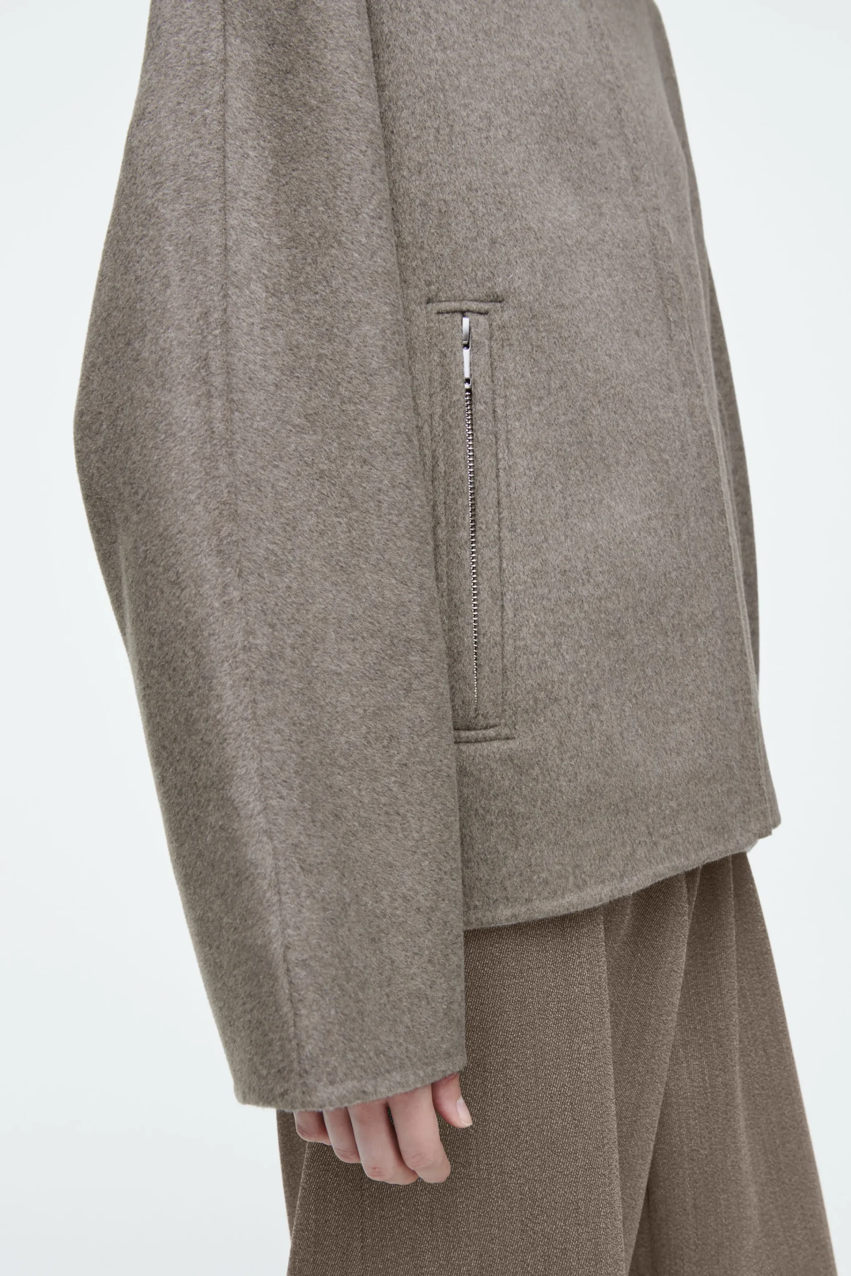 COS Jackor & Kappor*OVERSIZE DUBBELSIDIG ULLJACKA