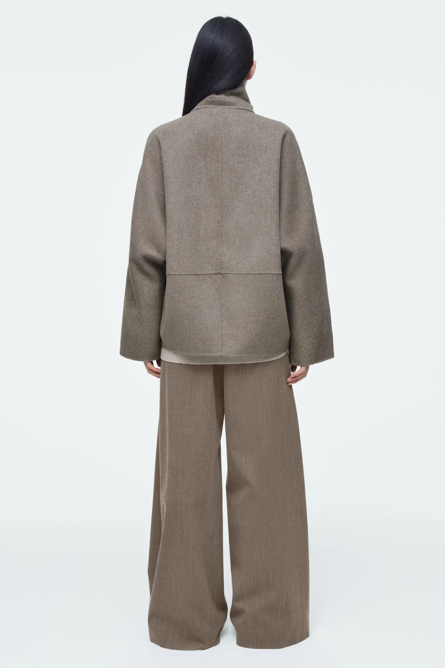 COS Jackor & Kappor*OVERSIZE DUBBELSIDIG ULLJACKA