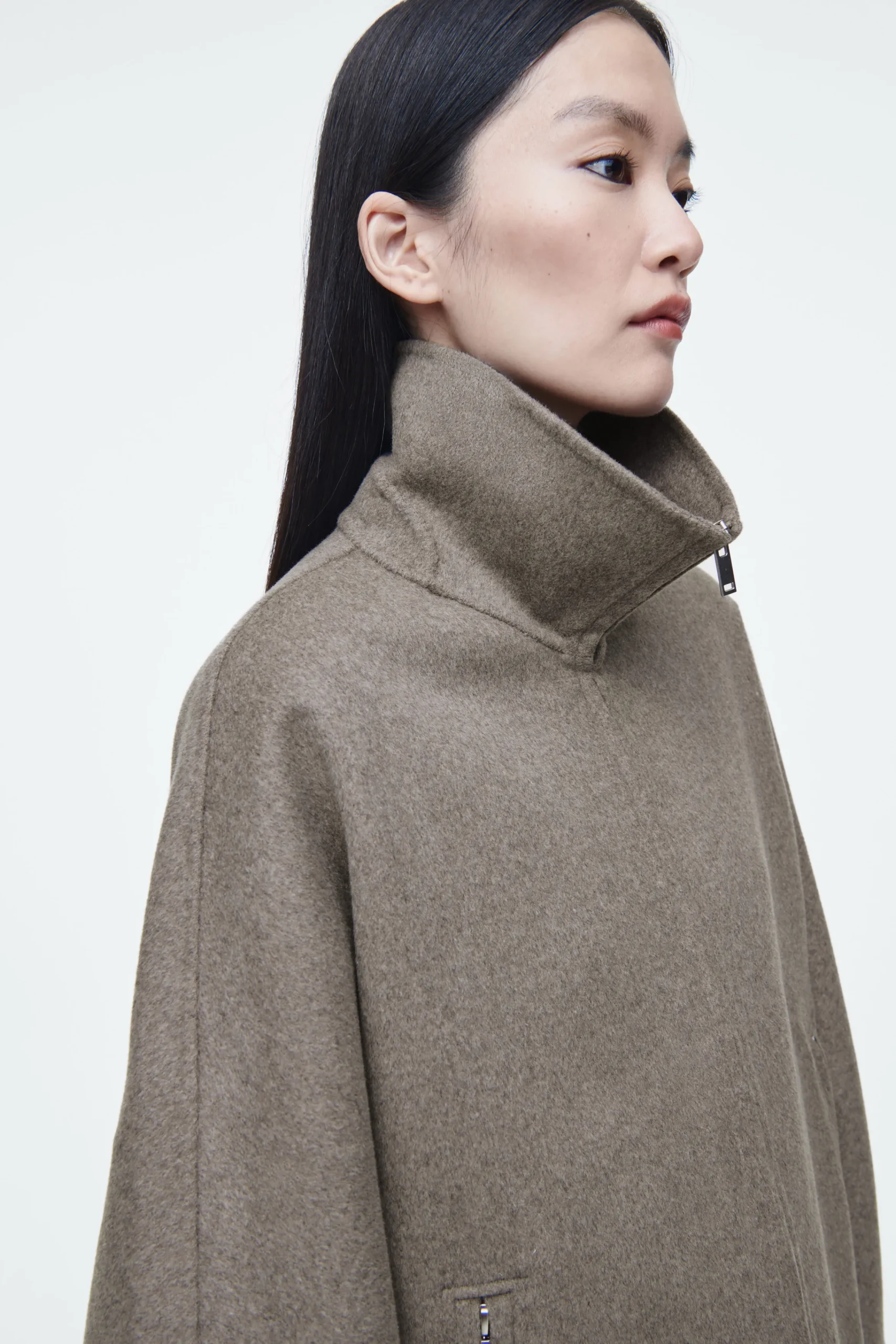 COS Jackor & Kappor*OVERSIZE DUBBELSIDIG ULLJACKA