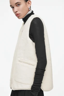 COS Jackor & Kappor*OVERSIZE JACKA I FAUX SHEARLING