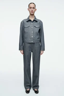 COS Jackor & Kappor | Matchande Set*OVERSIZED JEANSJACKA I RÅ DENIM