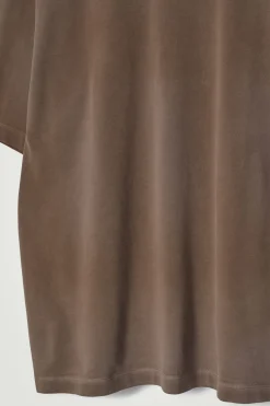 COS T-shirts*OVERSIZE-T-SHIRT MED HÖG KRAGE I TVÄTTAD JERSEY