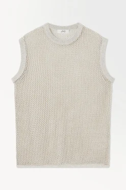 COS Stickat*OVERSIZE-VÄST AV NÄTMATERIAL