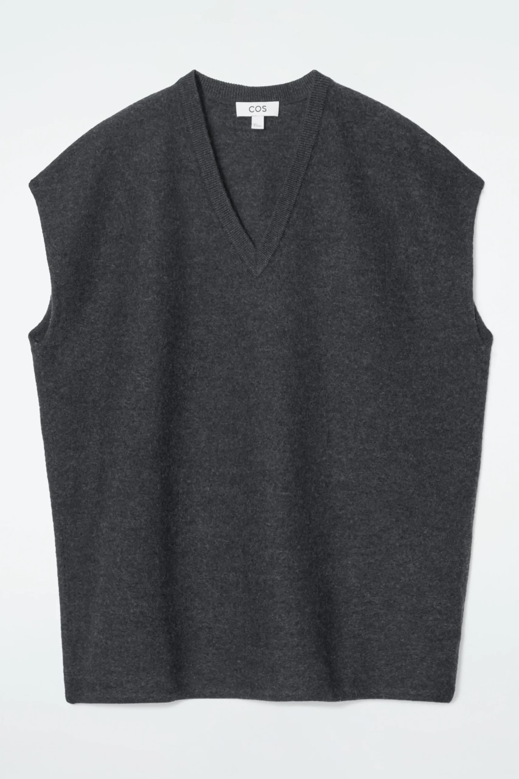 COS Stickat | Toppar*OVERSIZE-VÄST I KOKT ULL