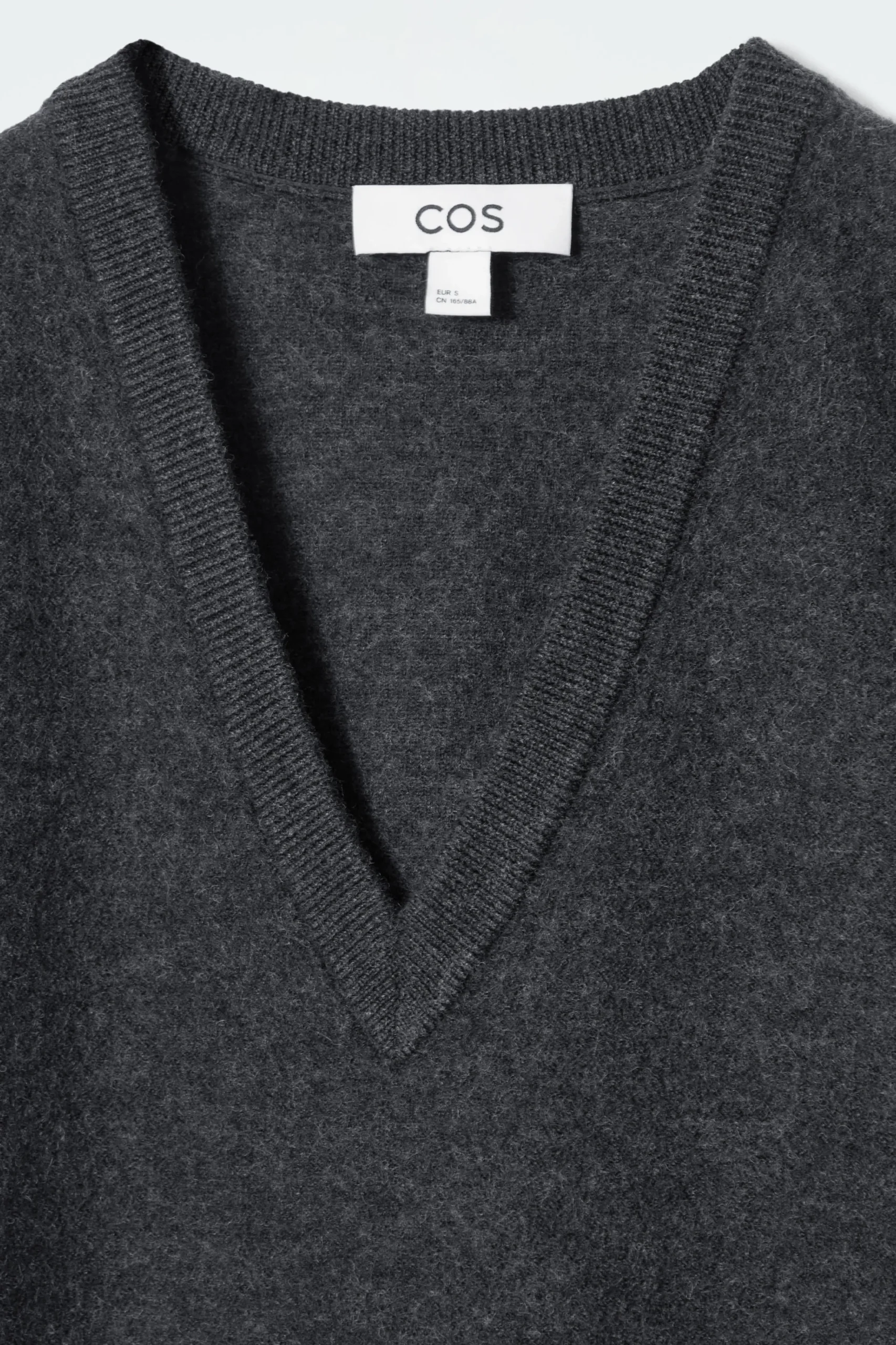 COS Stickat | Toppar*OVERSIZE-VÄST I KOKT ULL