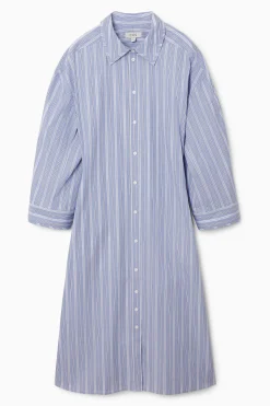 COS Klänningar & Jumpsuits*RANDIG SKJORTKLÄNNING