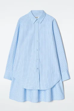 COS Klänningar & Jumpsuits*RANDIG SKJORTKLÄNNING MED UTSTÄLLD FÅLL