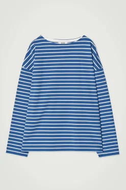 COS T-shirts*RANDIG T-SHIRT MED BÅTRINGNING & LEDIG PASSFORM