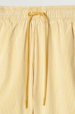 COS Badkläder*RANDIGA BADBYXOR I SEERSUCKER