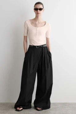 COS T-shirts | Toppar*RIBBAD HENLEY T-SHIRT
