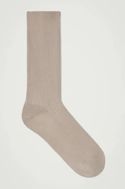 COS Underkläder & Strumpor*RIBBADE STRUMPOR