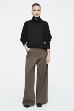 COS Stickat*RIBBED MERINO WOOL TURTLENECK JUMPER