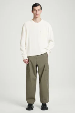 COS Sweatshirts & Hoodies*RIBBSTICKAD TRÖJA I PARACHUTE-MODELL