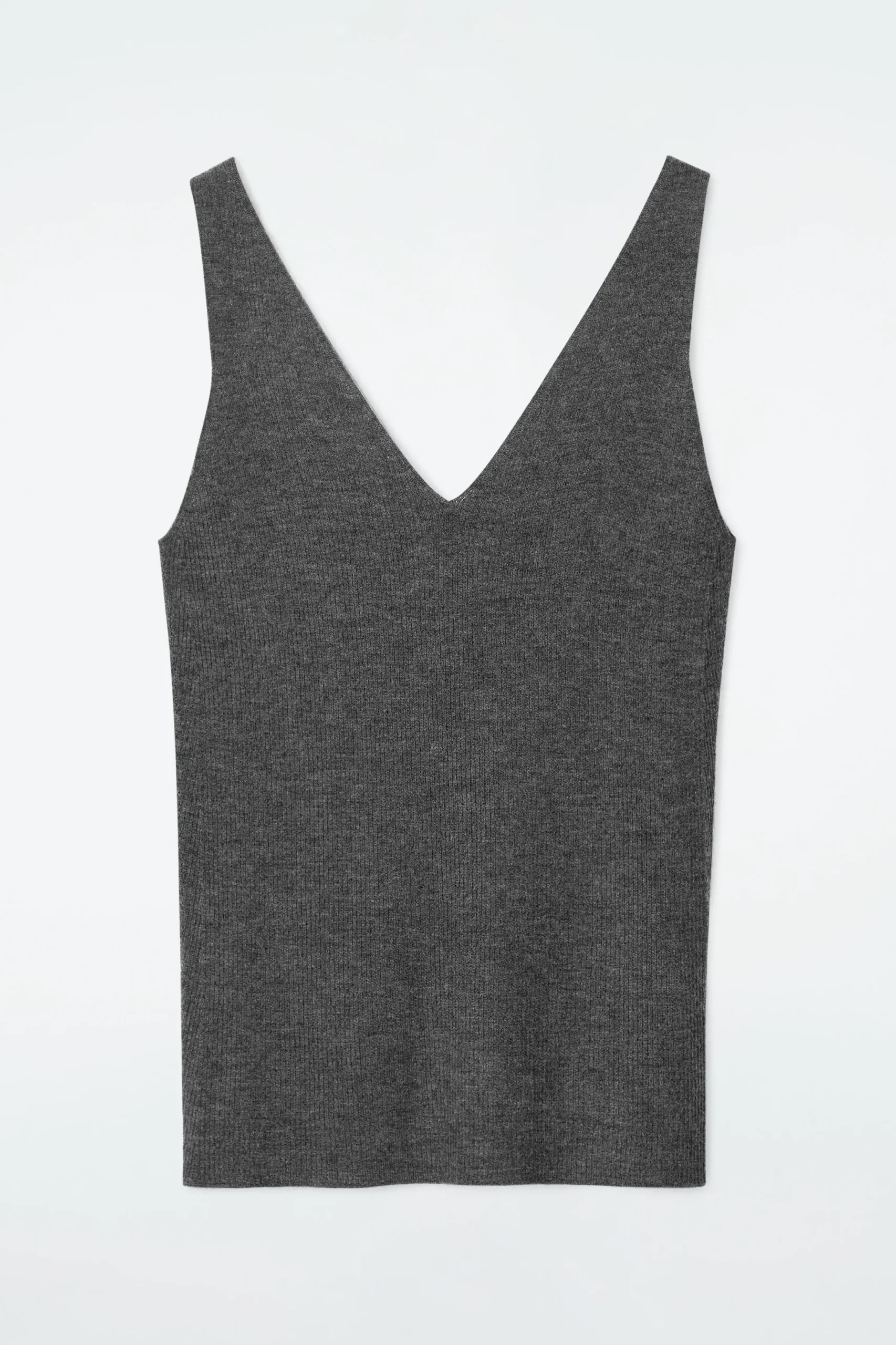COS Stickat | T-shirts*RIBBSTICKAT LINNE I KASHMIR MED FIGURNÄRA PASSFORM