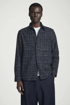 COS Jackor & Kappor | Skjortor*RUTIG OVERSHIRT I ULL MED LEDIG PASSFORM