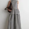 COS Klänningar & Jumpsuits | Nyheter*RYNKAD MIDIKLÄNNING MED BÅTRINGNING