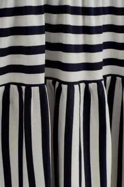 COS Klänningar & Jumpsuits | Nyheter*RYNKAD MIDIKLÄNNING MED BÅTRINGNING