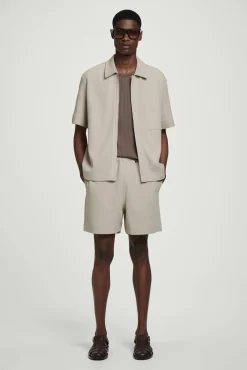 COS Matchande Set | Shorts*SHORTS I BOMULLSTRIKÅ MED STRUKTUR