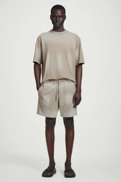 COS Shorts | Byxor*SHORTS MED DRAGSKO I TVÄTTAD JERSEY
