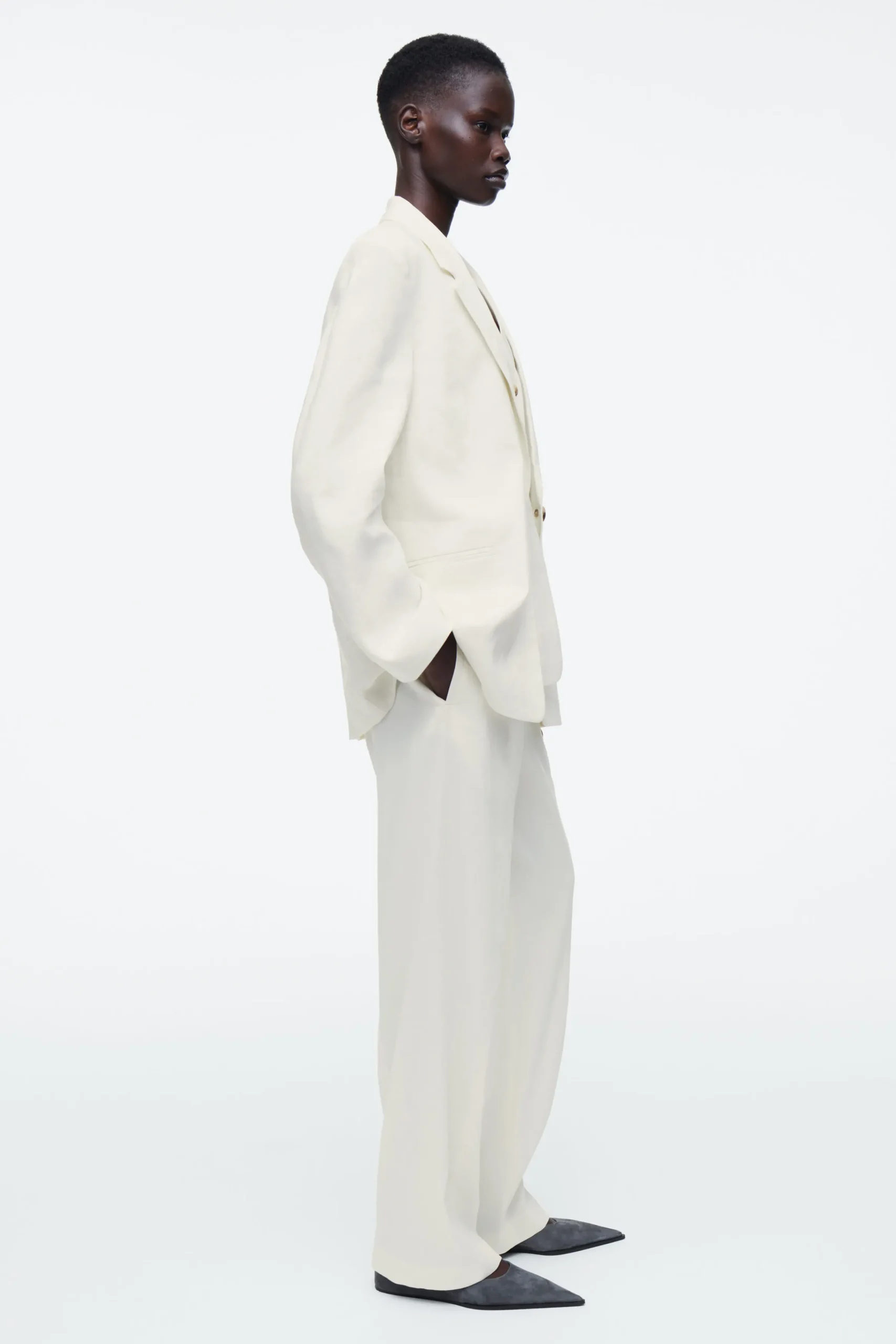 COS Kavajer & Skräddat | Byxor*SKRÄDDADE LINNEBYXOR