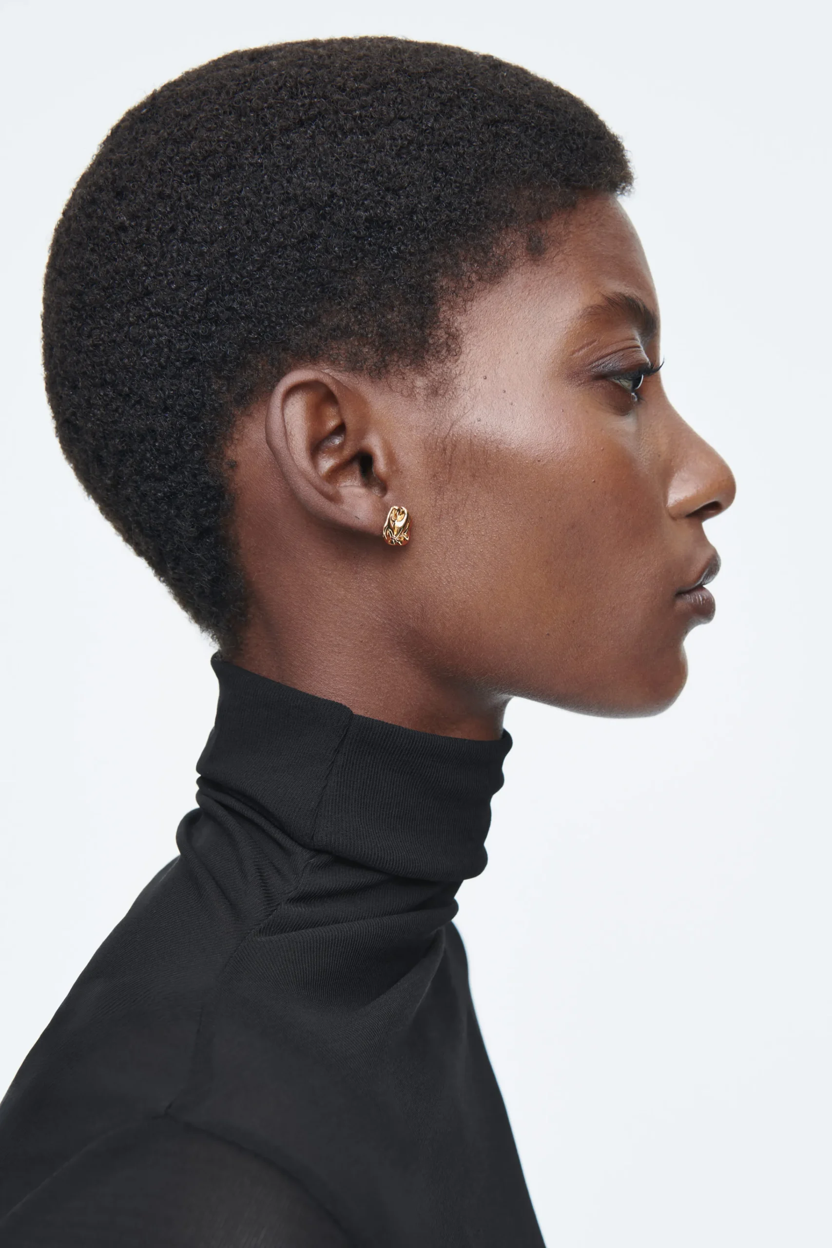 COS Smycken*SMALL SCRUNCHED MISMATCHED EARRINGS