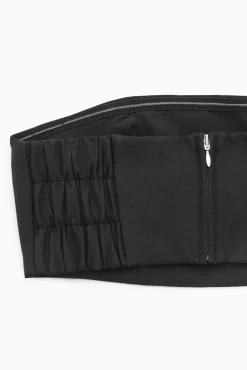 COS Toppar*SMOCKAD BUSTIER I LINNEBLANDNING