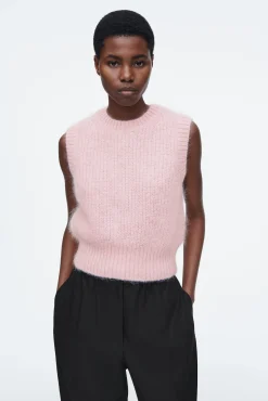 COS Stickat | Toppar*STICKAD VÄST I MOHAIR