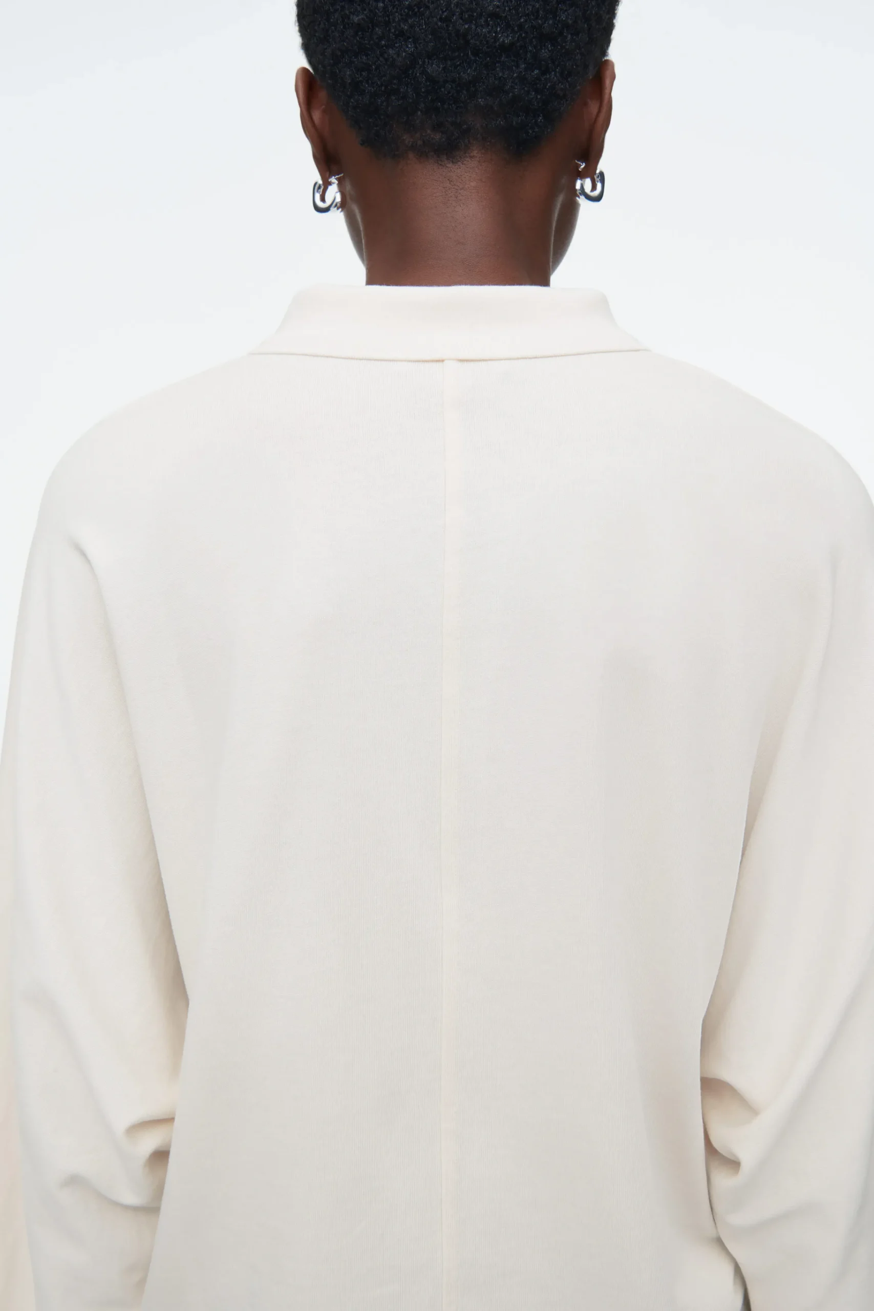COS T-shirts | Toppar*STRUKTURERAD LÅNGÄRMAD POLOTRÖJA