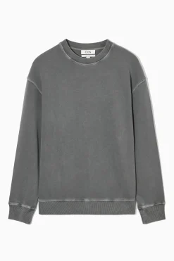 COS Sweatshirts & Hoodies*SWEATSHIRT MED AVSLAPPNAD PASSFORM