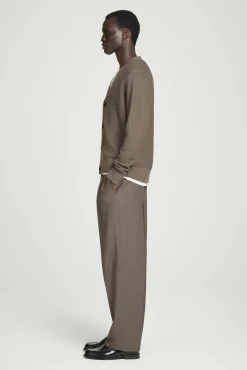 COS Stickat*TEXTURED MERINO WOOL CARDIGAN