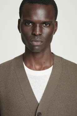 COS Stickat*TEXTURED MERINO WOOL CARDIGAN