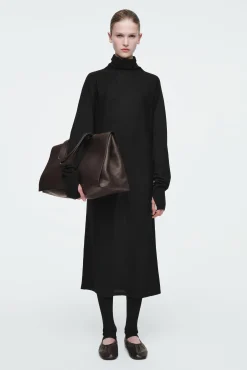 COS Stickat | Klänningar & Jumpsuits*THE FUNNELNECK MERINO WOOL DRESS