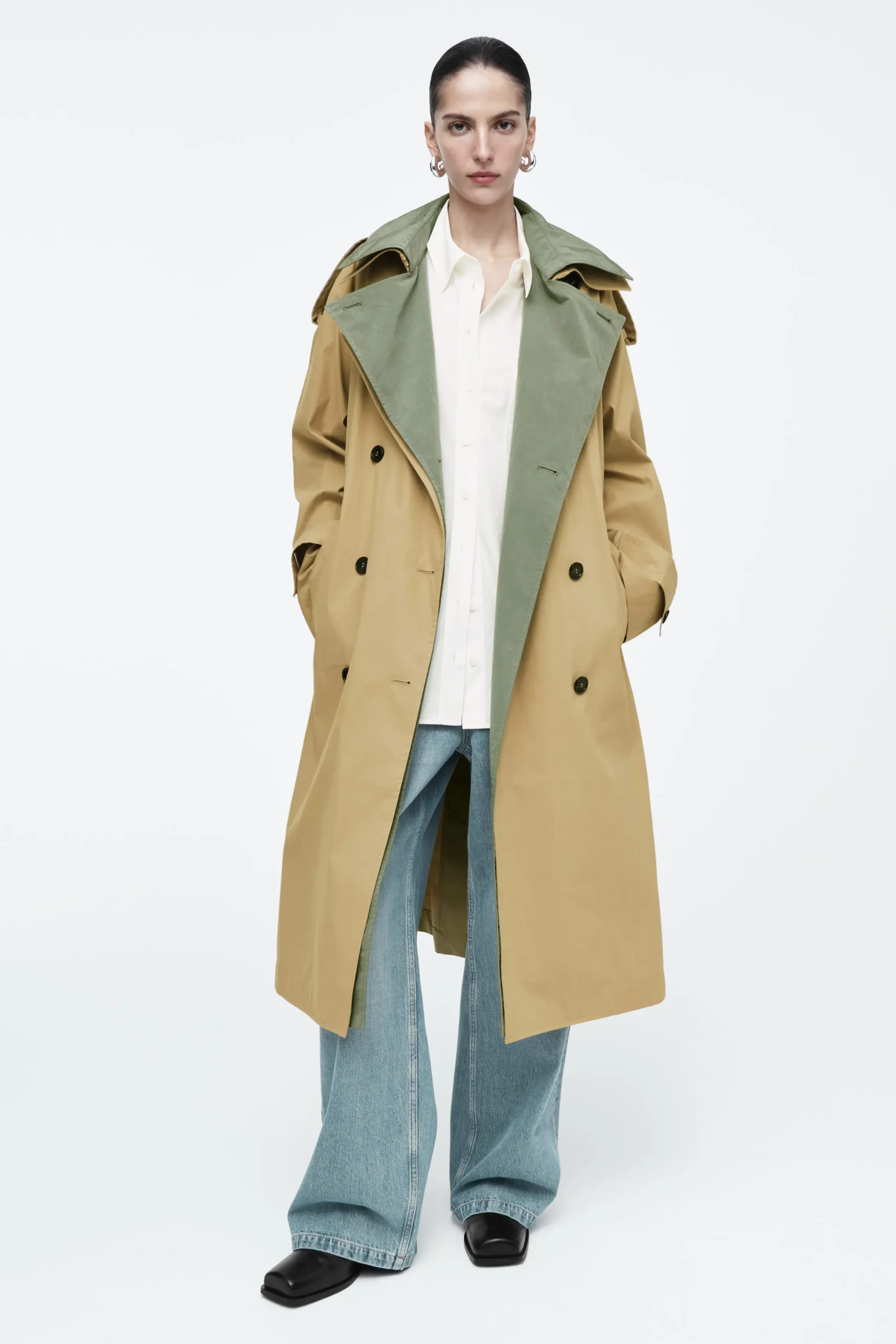 COS Jackor & Kappor*TRENCHCOAT MED FLERA LAGER OCH DUBBELKNÄPPNING