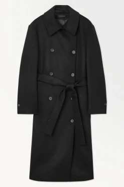 COS Jackor & Kappor | Stickat*TRENCHCOATEN I ÅTERVUNNEN KASHMIR
