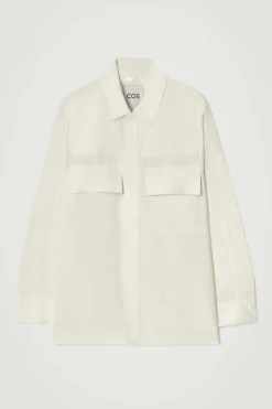 COS Matchande Set | Skjortor*UTILITY OVERSHIRT I LINNEBLANDNING