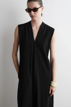 COS Byxor | Klänningar & Jumpsuits*V-RINGAD JUMPSUIT I BOMULLSJERSEY