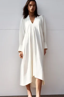 COS Klänningar & Jumpsuits | Occasionwear*V-RINGAD SKJORTKLÄNNING I LINNE